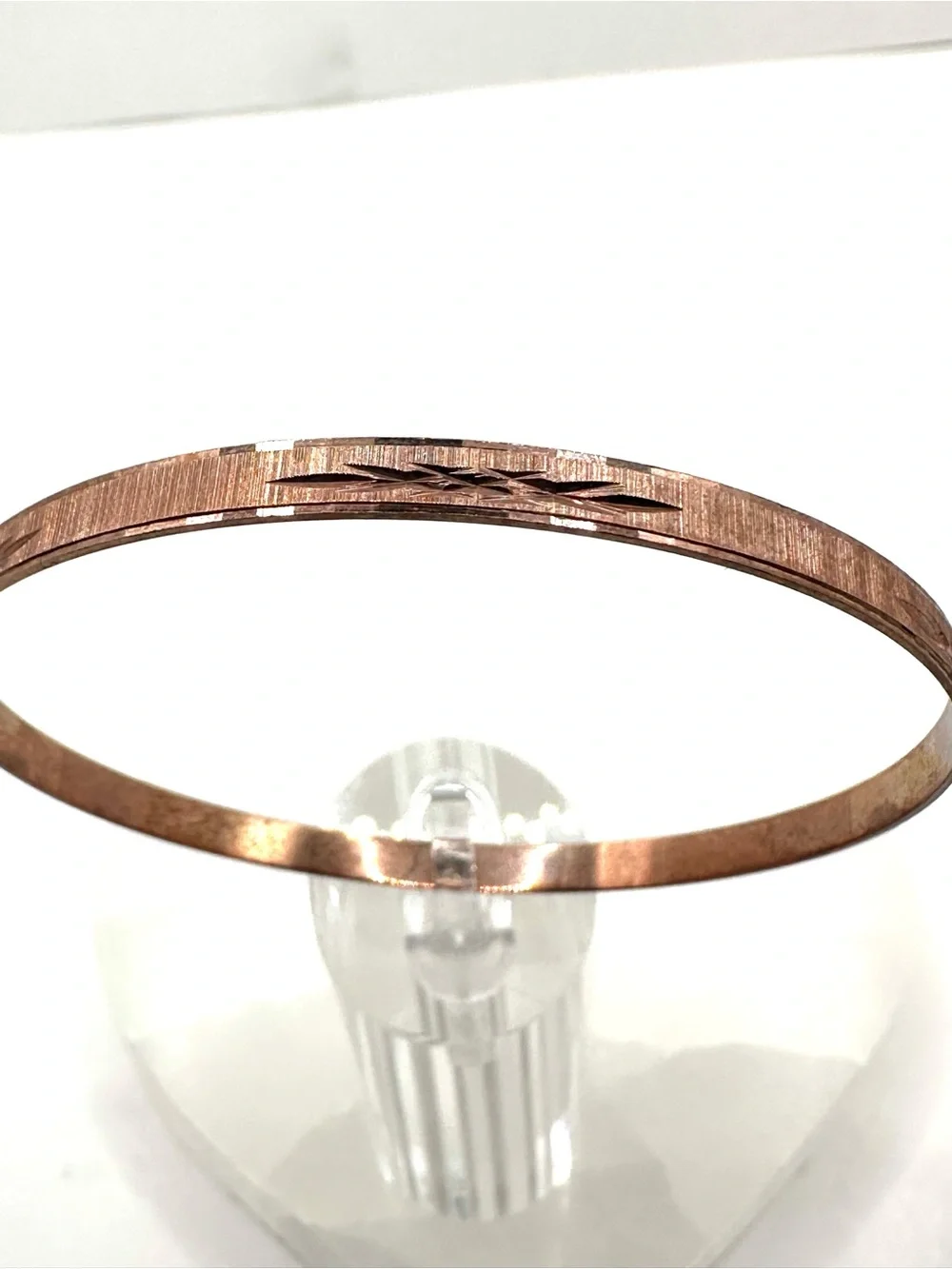 Rose Gold Vintage 14k Gold Filled Bangle